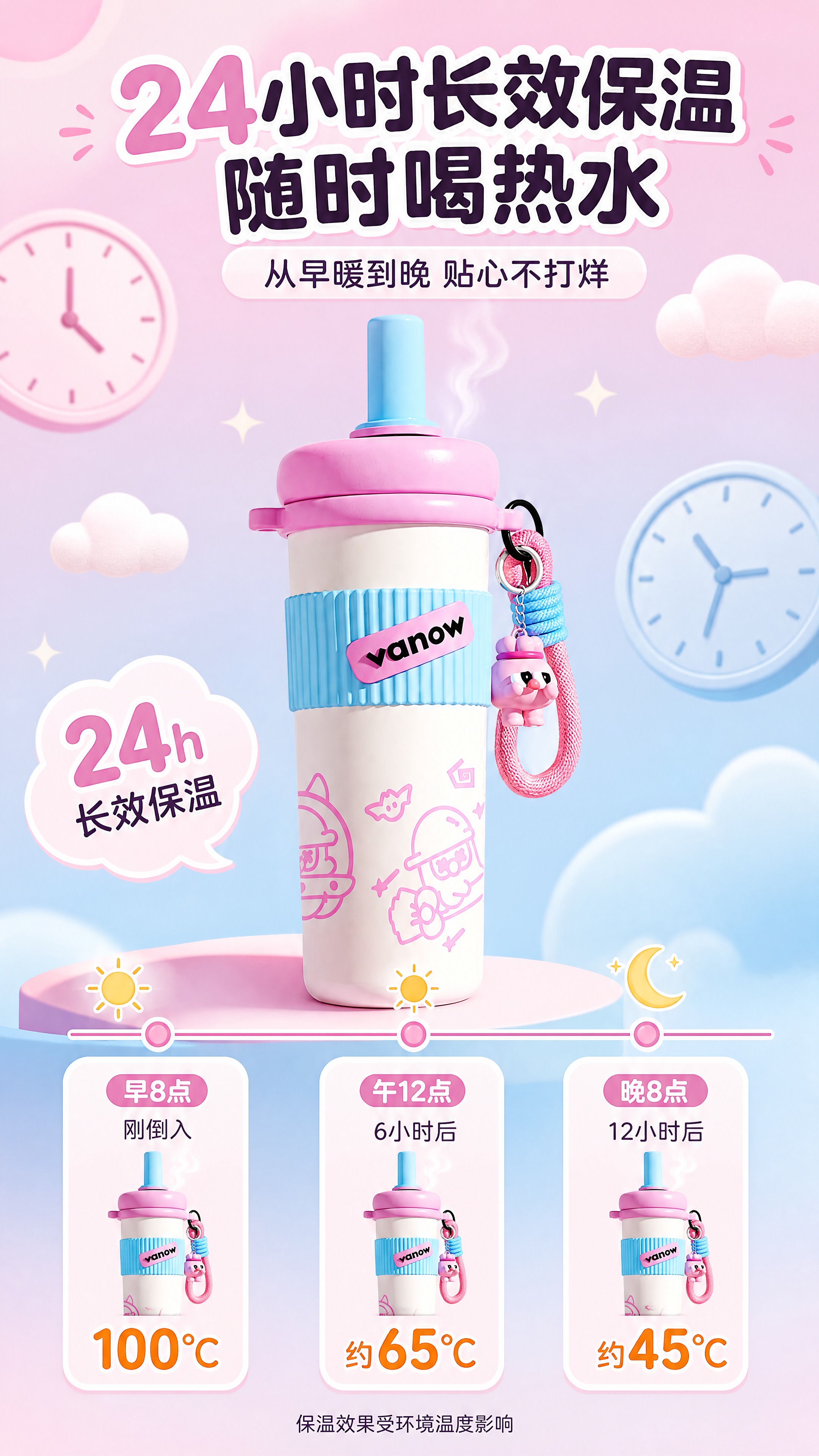 [商品] 使用【图1】粉蓝拼色吸管保温杯；保留全部外观特征、颜… - 图片创意预览
