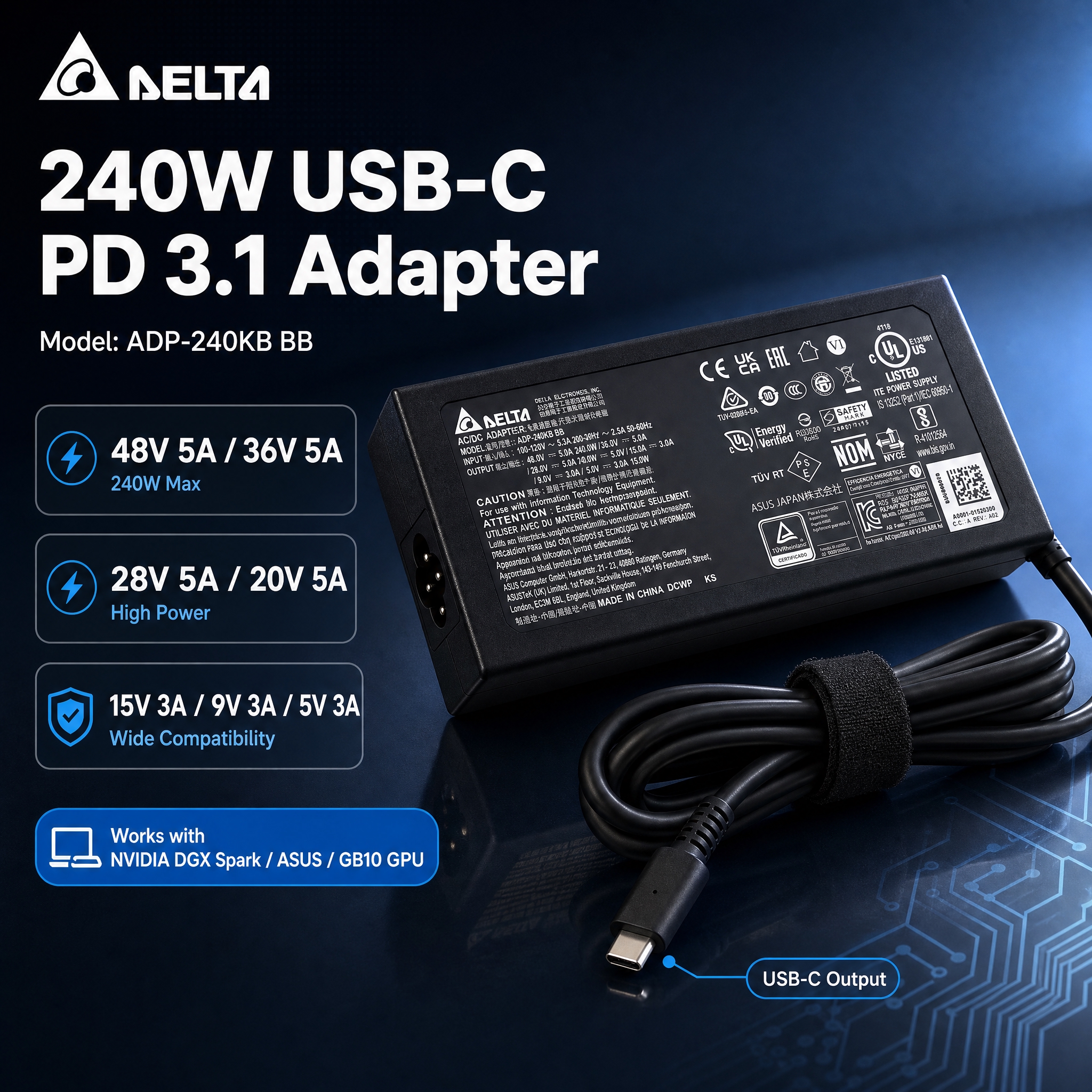 [单张主图] Delta台达ADP-240KB BB 240W… - 图片创意预览