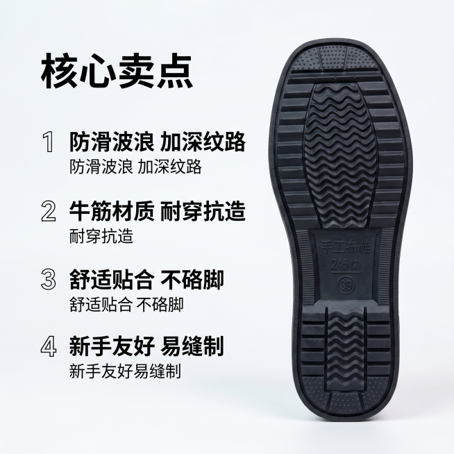 [主图-2] 核心卖点展示图。氛围风格：清爽简洁，信息清晰易读。画质：商业摄影质感、光线柔和通透、产品清晰真实、画面干净高级。元素：保留产品原有外观物理结构、材质质感、颜色与输入产品图绝对一致，杜绝任预览效果