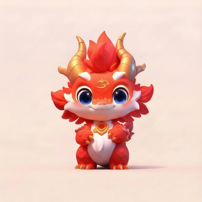 将动画形象的眼睛绿色部分改为深蓝色预览效果