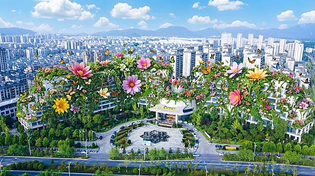 重新生成，地面不要生成花与绿植