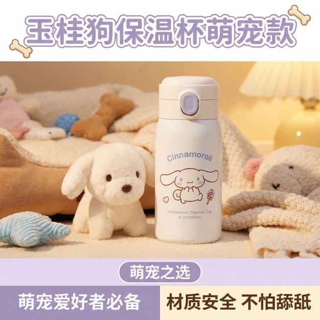 我的产品是保温杯 帮我做20张拼多多主图预览效果
