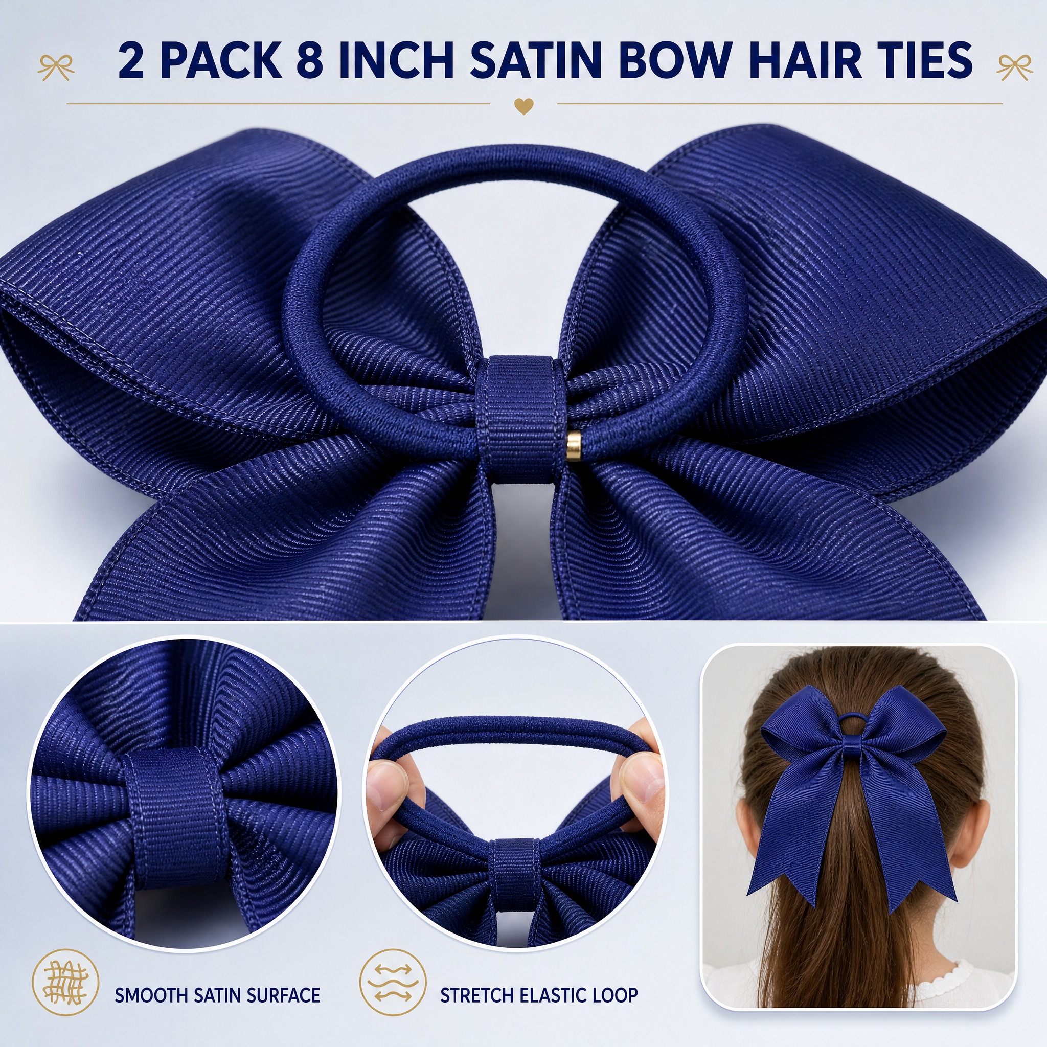 [主图-3] 商品名称：2 Pack 8 Inch Navy… - 图片创意预览