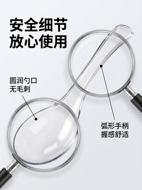 「图片1」「图片1」「图片1」「图片1」「图片1」「图片1」「图片1」「图片1」「图片1」「图片1」完全重绘1688电商主图，商品是食品级一次性808勺，100%更换全新背景、场景、构图、文案排版，勺预览效果