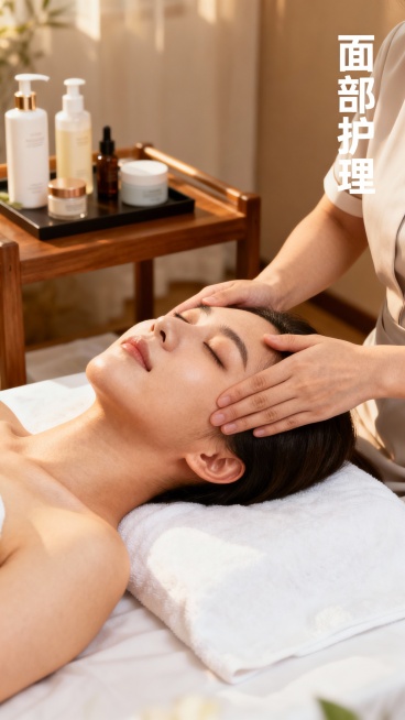 生成50张上门按摩图片，图片可以加入一点文字预览效果