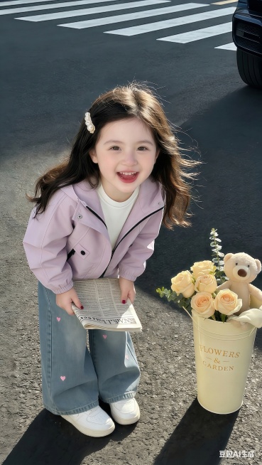 用图1的裤子替换图的2的人物的下身穿的裤子，保留原场景光影，保持图2的人物的上身穿着不变，五官和发型不变，图片宽高尺寸不变，背景不变，模特姿势不变，背景不变。保持图1的裤子的款式和颜色不变预览效果