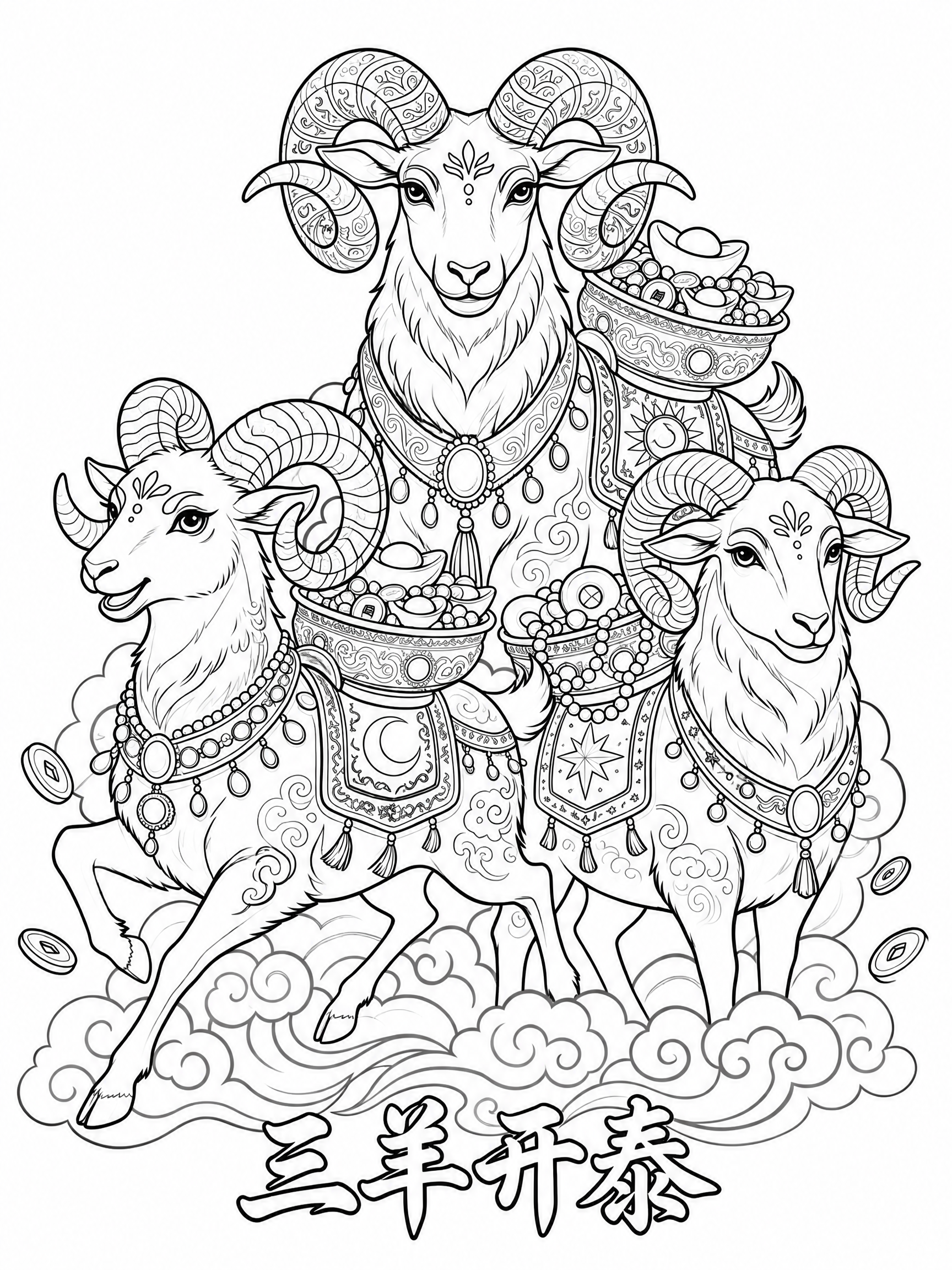 将参考图转换为黑白线稿，白底黑线条，矢量插画风格，线条清晰流畅… - 图片创意预览