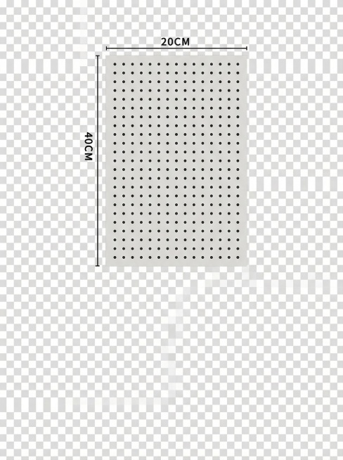 保持原场景原比例不变，只保留上方洞洞板尺寸和上方标尺以及左方标尺，去掉背景改为png透图预览效果