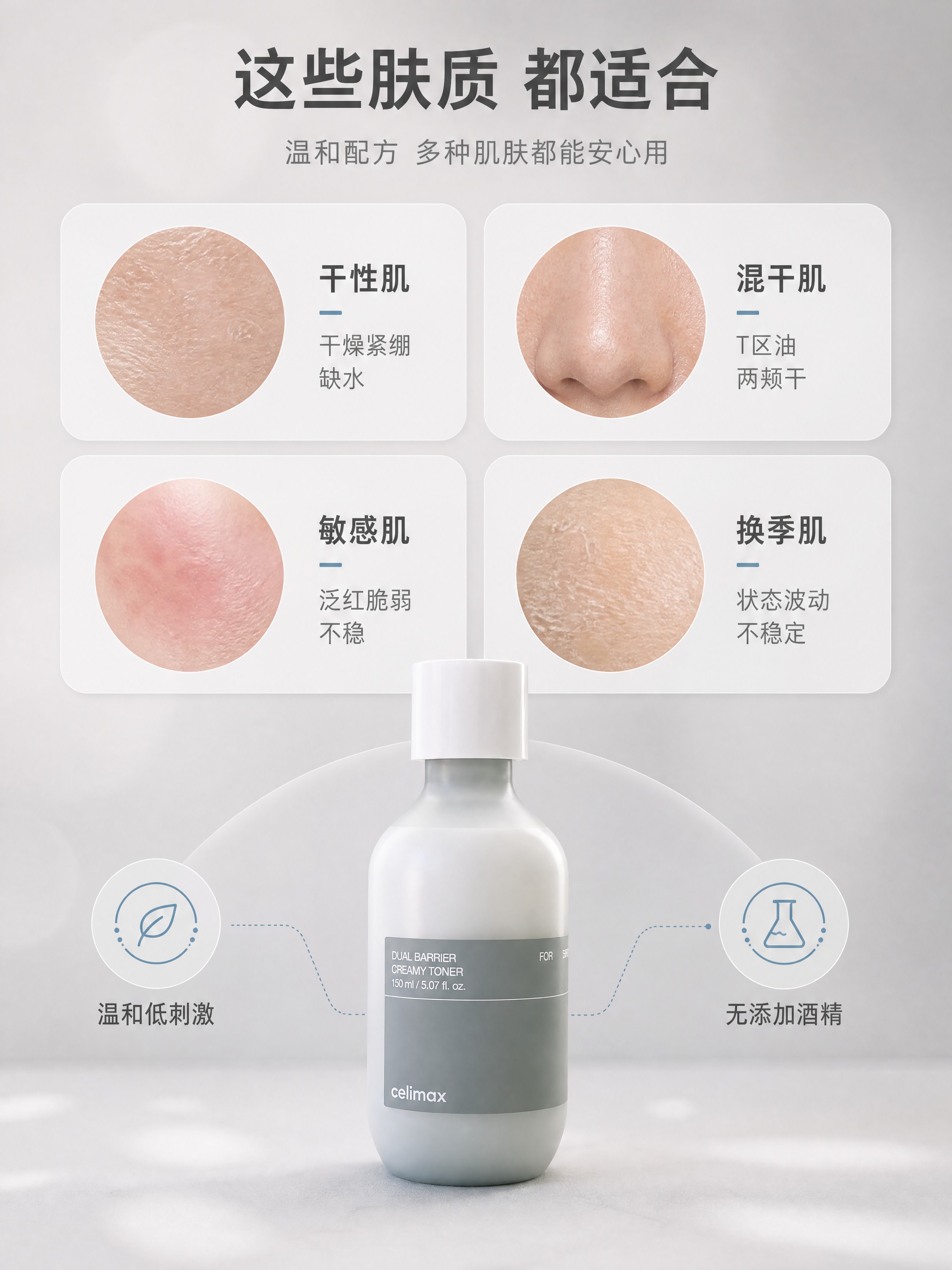 [商品] 使用【图1】Celimax 双重屏障柔肤水，150m… - 图片创意预览