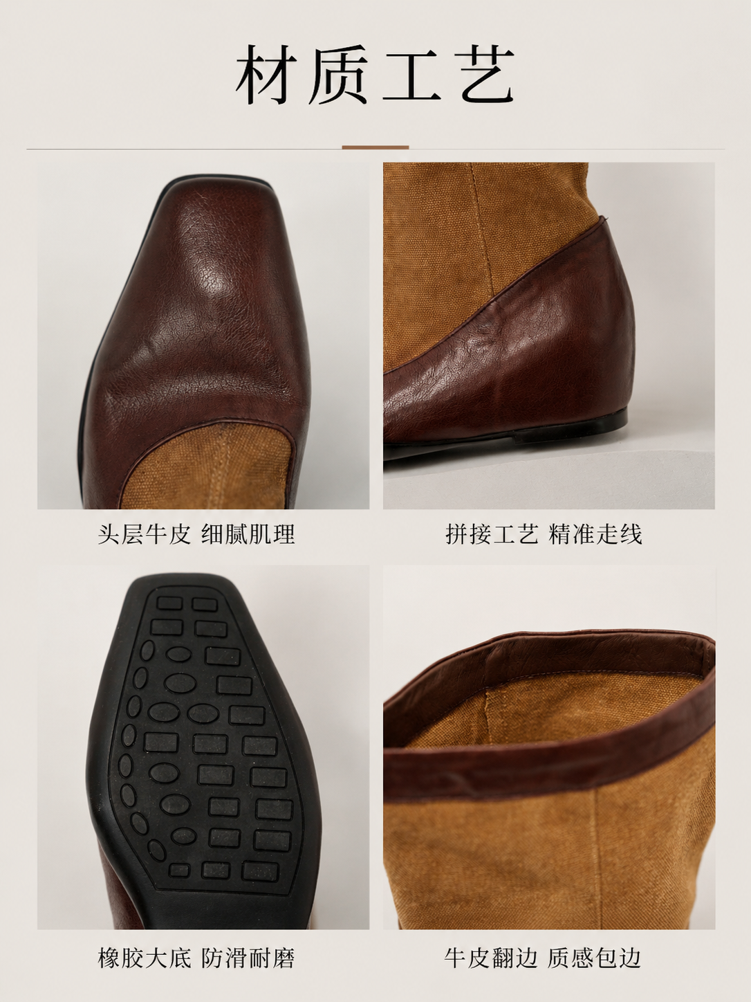 [商品] 使用【图4】鞋头皮面细节图、【图5】鞋跟拼接细节图、… - 图片创意预览