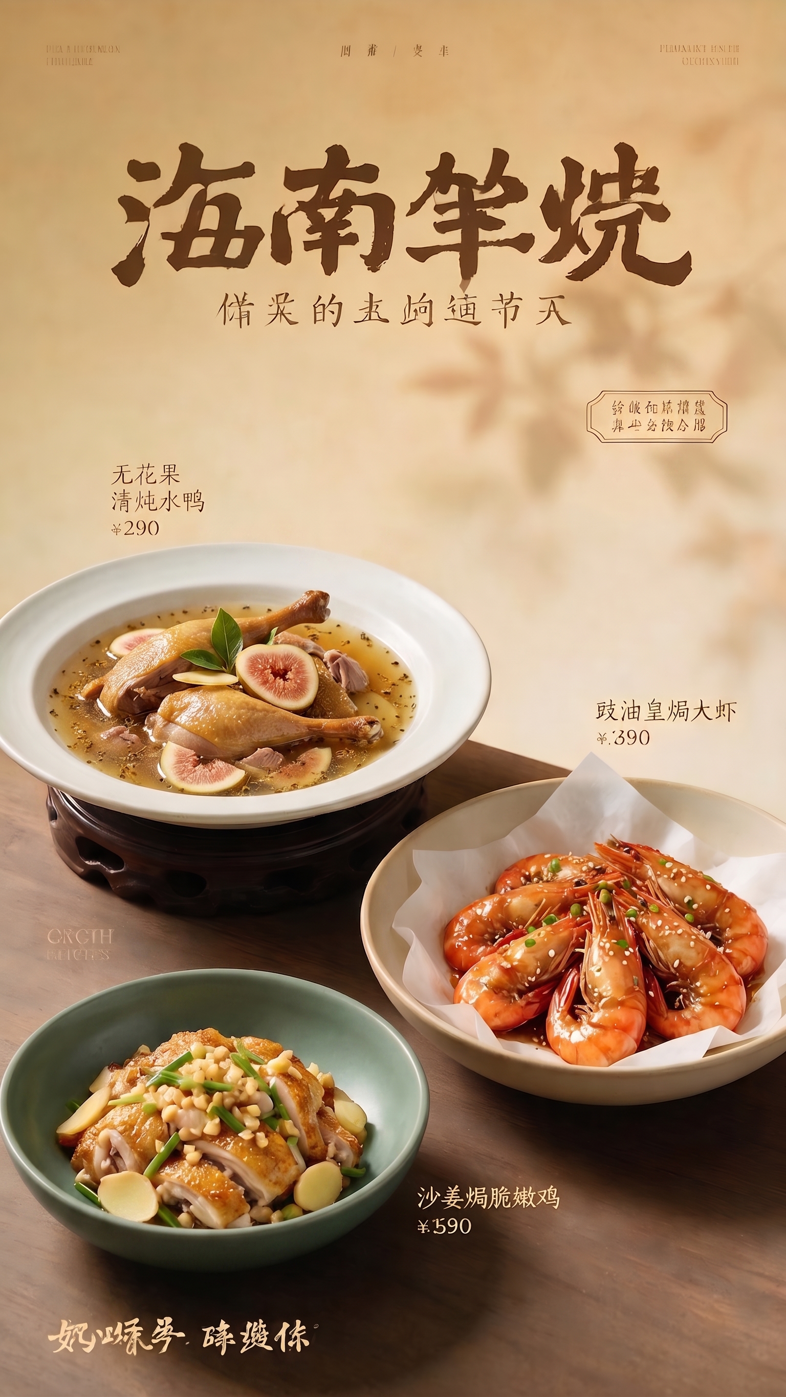 我感觉清炖水鸭和脆嫩鸡看起来很没有食欲，我希望菜品看起来是有食… - 图片创意预览