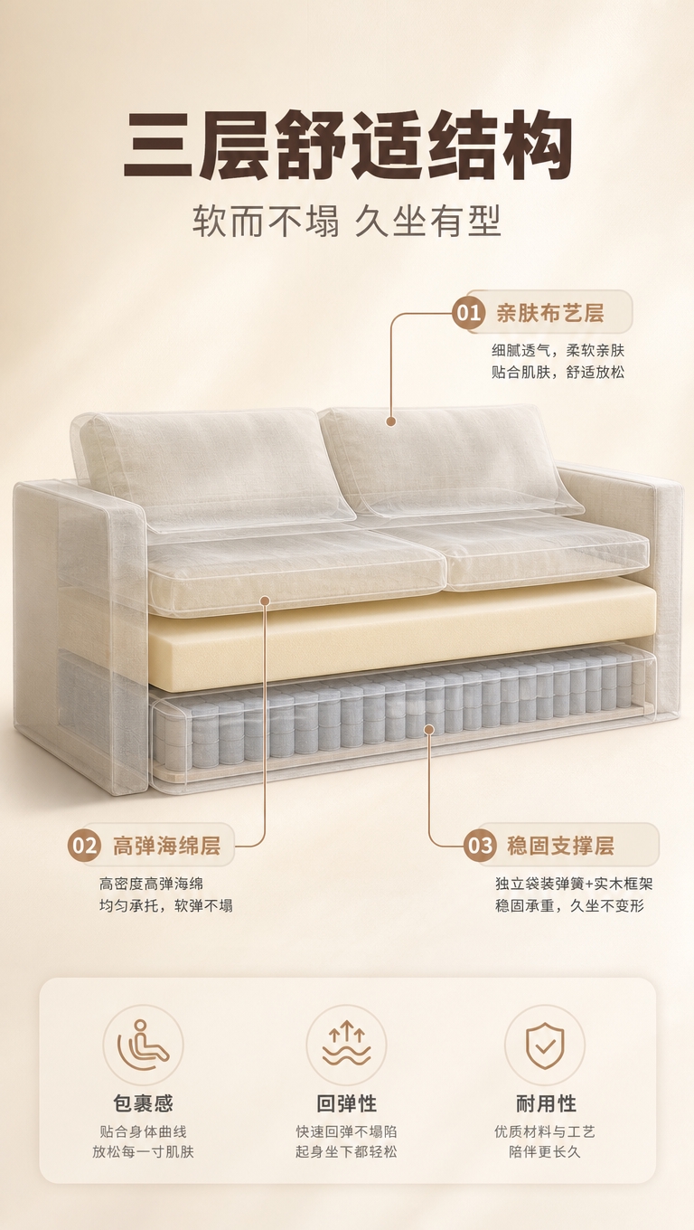 [商品] 使用【图1】简约方块懒人沙发；商品处理：保留方块造型… - 图片创意预览