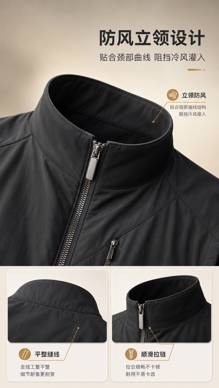 [商品] 使用【图7】立领拉链细节图、【图8】后领细节图、【图… - 图片创意预览
