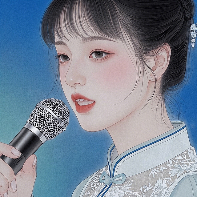 古典中式插画风，工笔细腻描绘，唯美感与优雅感交织，展现传统之美。