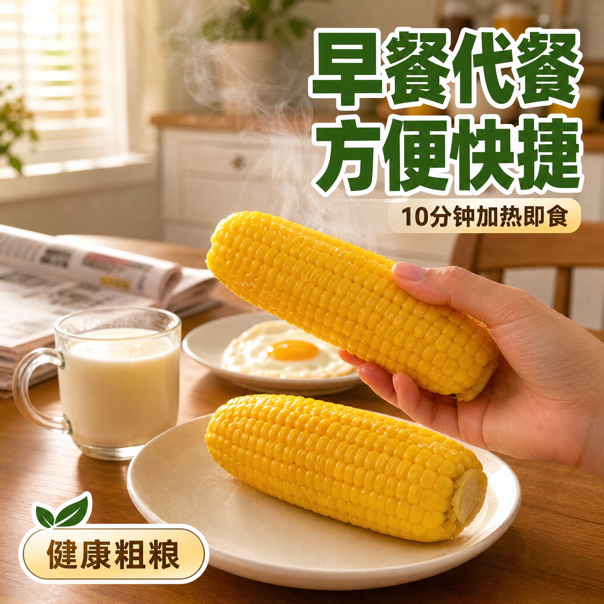 [主图-4] 食用场景 早餐代餐 方便快捷 [统一基调] 抖音… - 图片创意预览