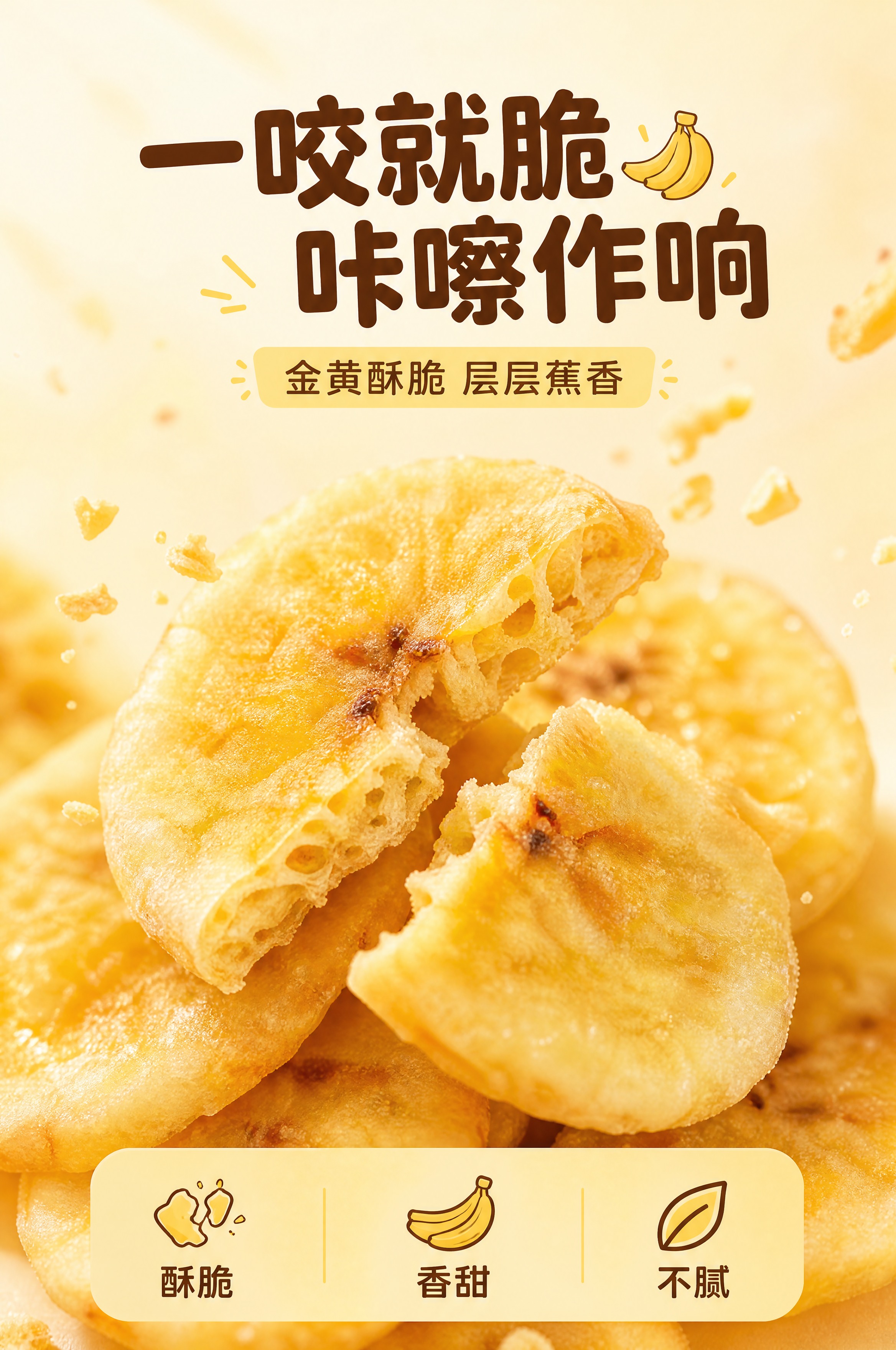 [商品] 使用【图2】【图5】【图6】香蕉片微距图；保留香蕉片… - 图片创意预览