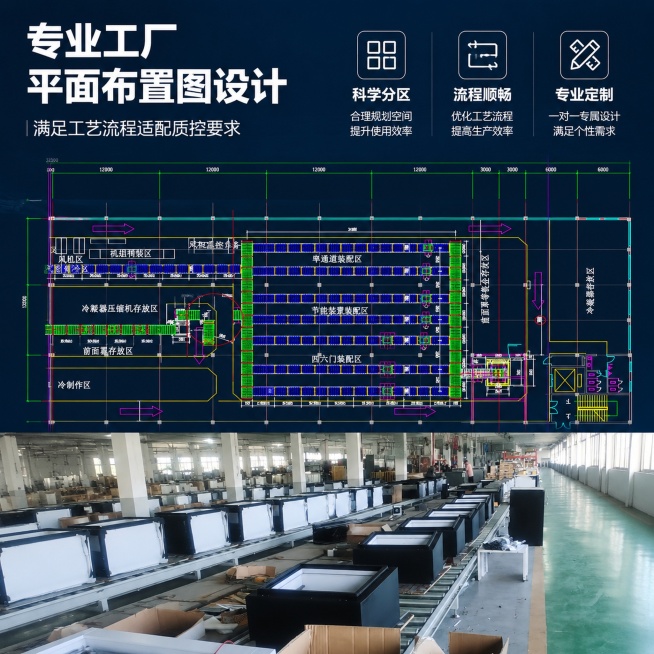 「图片1」，生成一套主图（5张），商品名称是专业设计工厂平面布置图，卖点是满足工艺流程及质控要求，适配淘宝/天猫平台，主图比例为1:1「图片1」「图片1」「图片1」「图片1」「图片1」预览效果