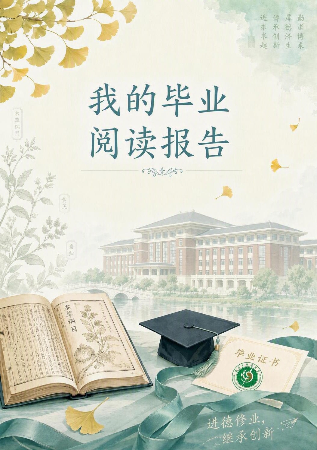 基于当前封面图修改背景：将背景中的图书馆建筑形象替换为参考图中… - 图片创意预览