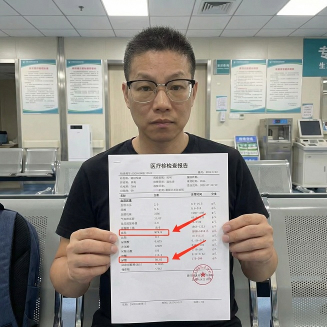 替换医院体检的人物预览效果