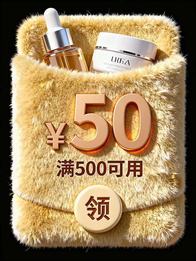 美容美妆·护肤品创意红包弹窗