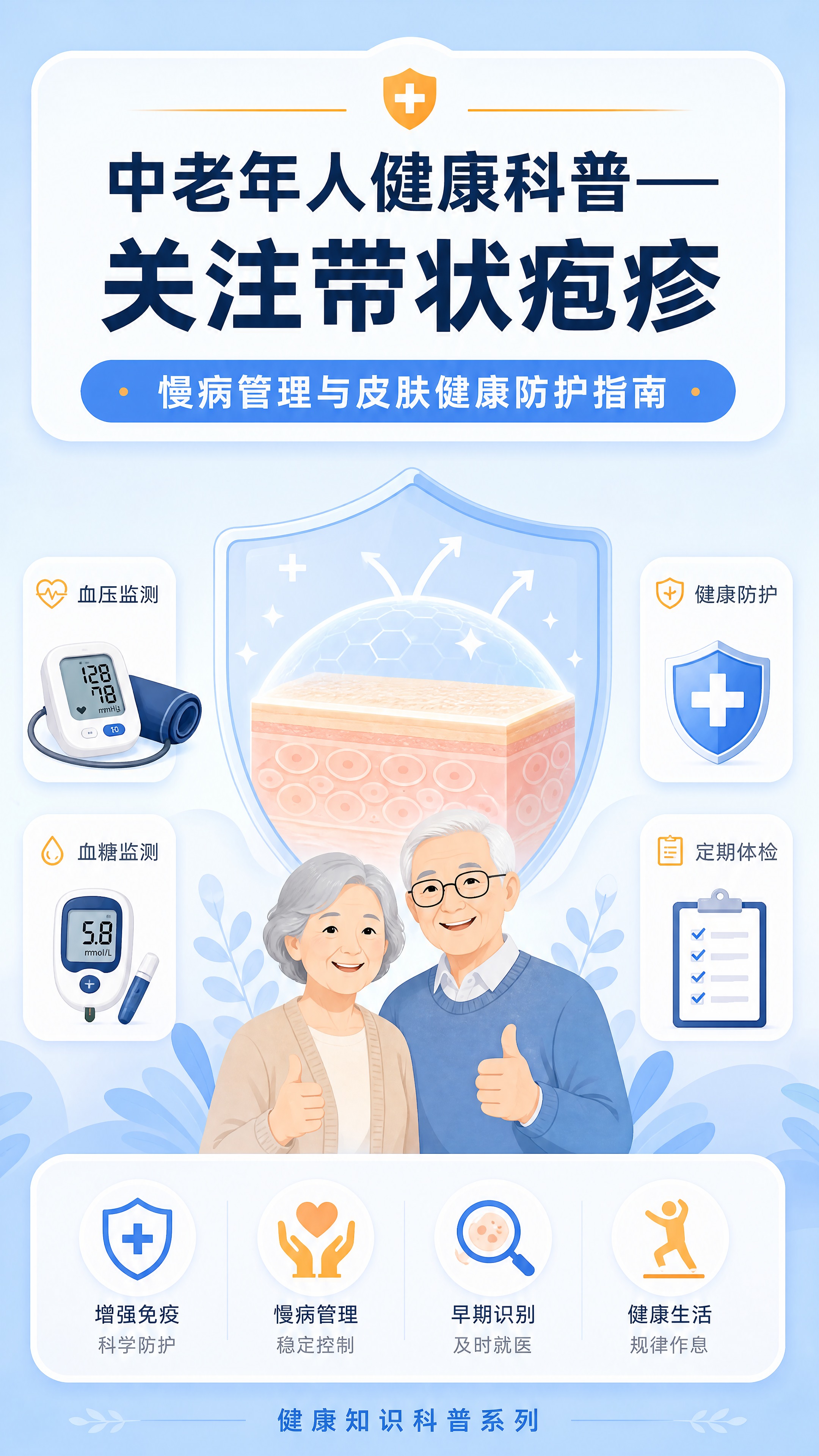 [商品] 无实物商品，医疗健康科普长图封面页。 [画面] 目标… - 图片创意预览