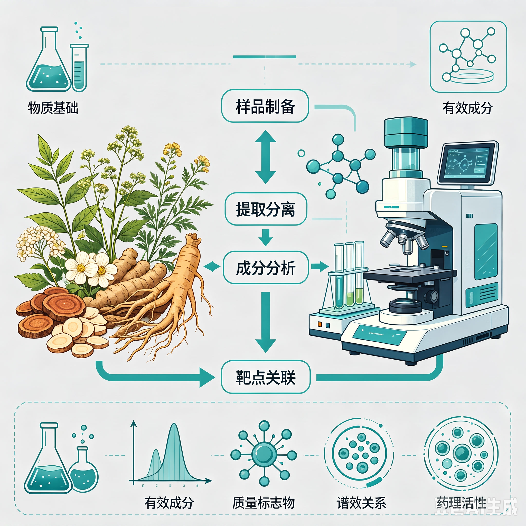 去掉中药物质基础研究、豆包AI生成这几个文字 - 图片创意预览