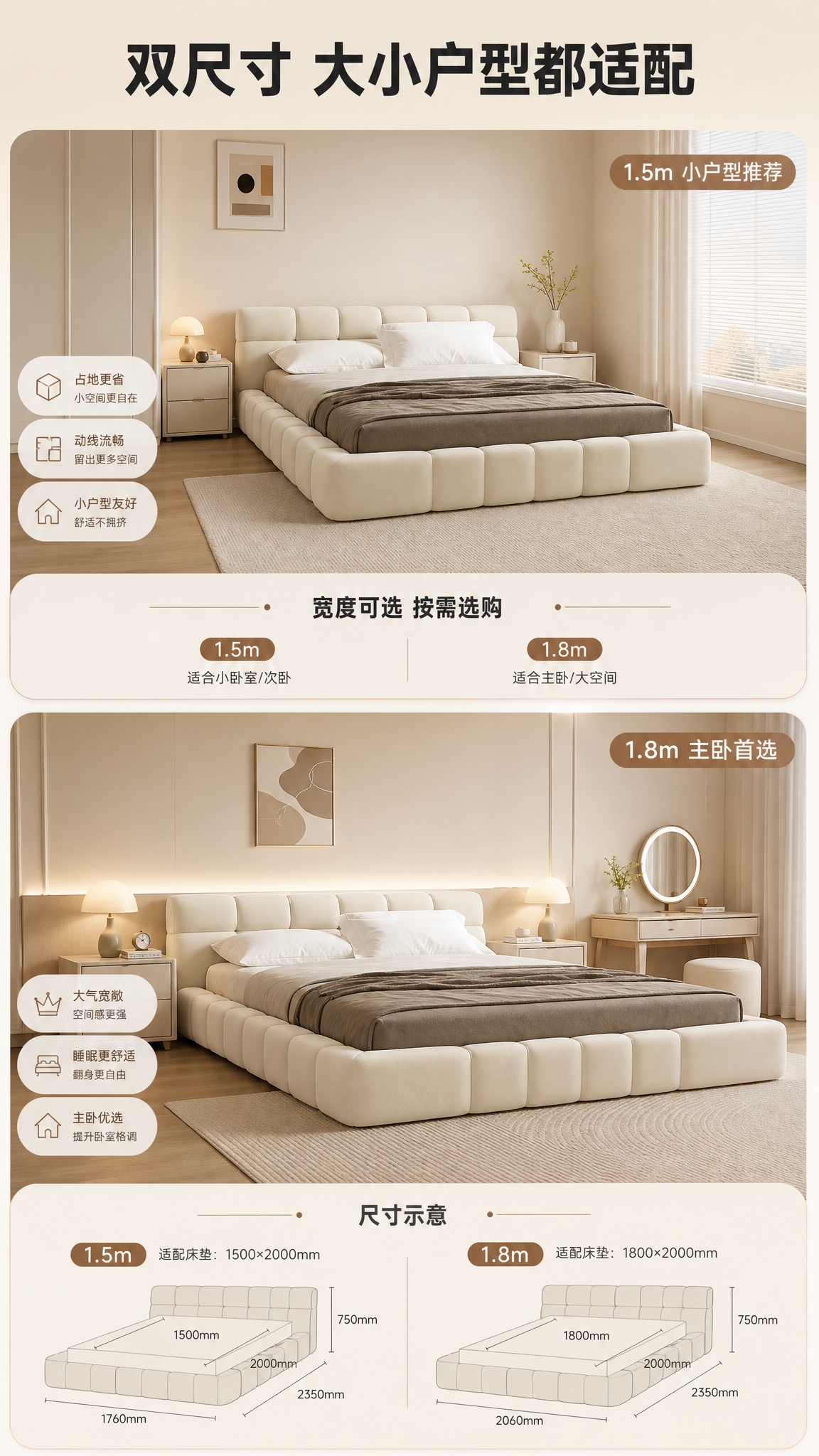 [商品] 使用【图1】M2527肌肉床；保留床体结构、分段床头… - 图片创意预览