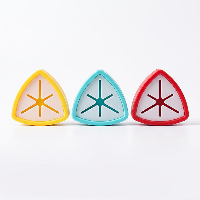 [Main Image 1] Towel hook product display on pure white background.
[Atmosphere Style] Clean, professional and minimalist commercial product photography;
[Image Quality] Commercial photography texture, soft and bright light, clear and real product, clean and high-class picture.
[Elements] Three colorful triangular towel hooks (yellow/light blue/red) are placed in the center of the picture. Keep the appearance (physical structure, material texture, color) of the product completely consistent with the input product picture, eliminate any deformation and color difference, fine processing. The product accounts for more than 85% of the entire screen, the picture is full-screen without borders.
[Light and Shadow] Soft bright studio light, main light from the front, auxiliary light fills the shadow, the light is even and transparent, no harsh shadow, highlighting the plastic texture and color layering of the product.
[Color Matching] Pure white background, the product retains the original bright macaron color matching.
[Perspective Composition] Head-up perspective, product centered, shallow depth of field, the product outline is complete without cutting.
[Text Layout] No additional text or marketing information to comply with cross-border platform specifications.
[Proportional Resolution] 1:1 ratio, 2048px * 2048px resolution, super high definition.
[Negative Prompt] Deformed text disorder, blurred product picture, messy background, watermark, e-commerce platform Logo, marketing text.