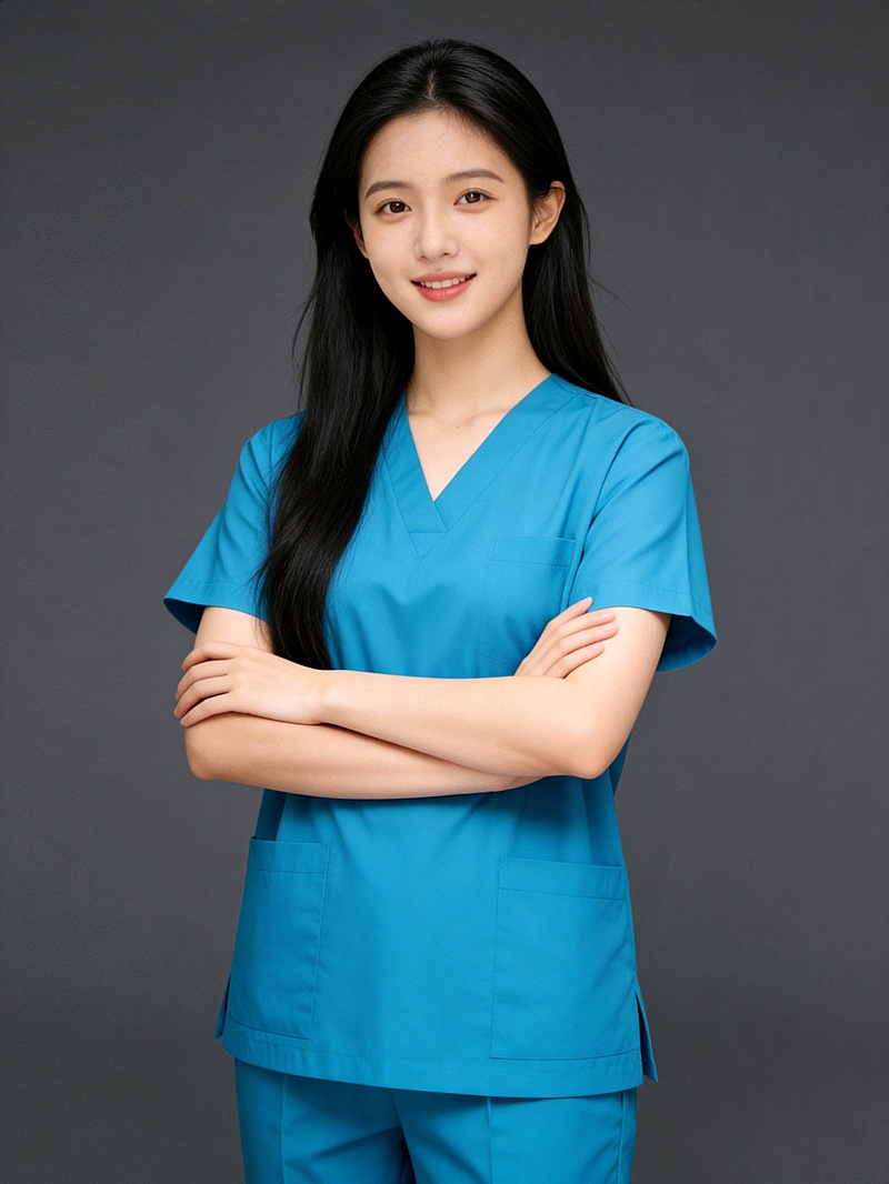 医护人员专业女性职业形象照