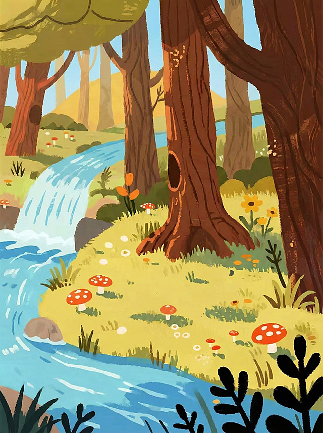 帮我去除水印 ，图中人物和动物去除，图片便清晰！