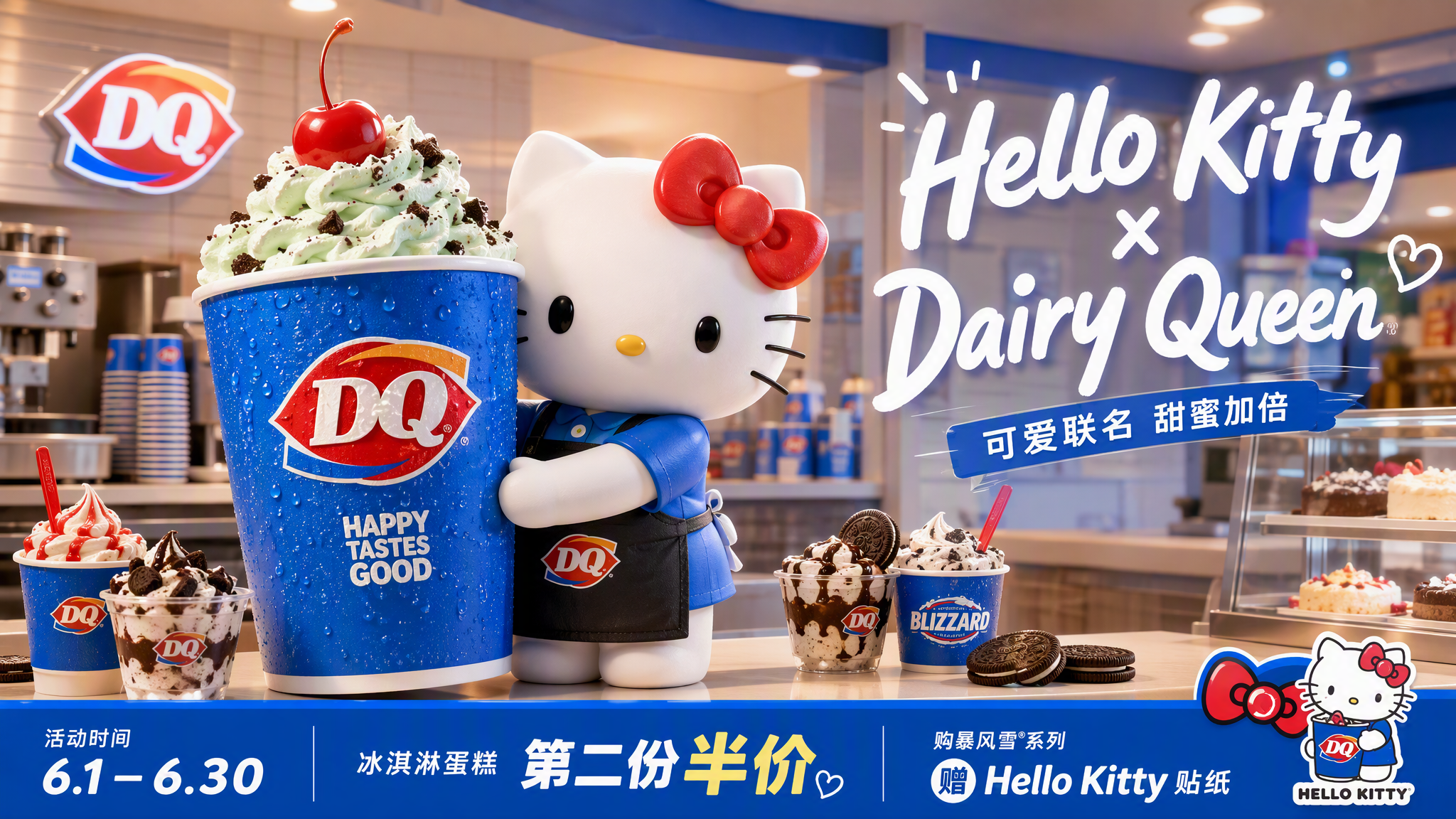 生成DQ联名KV - 图片创意预览
