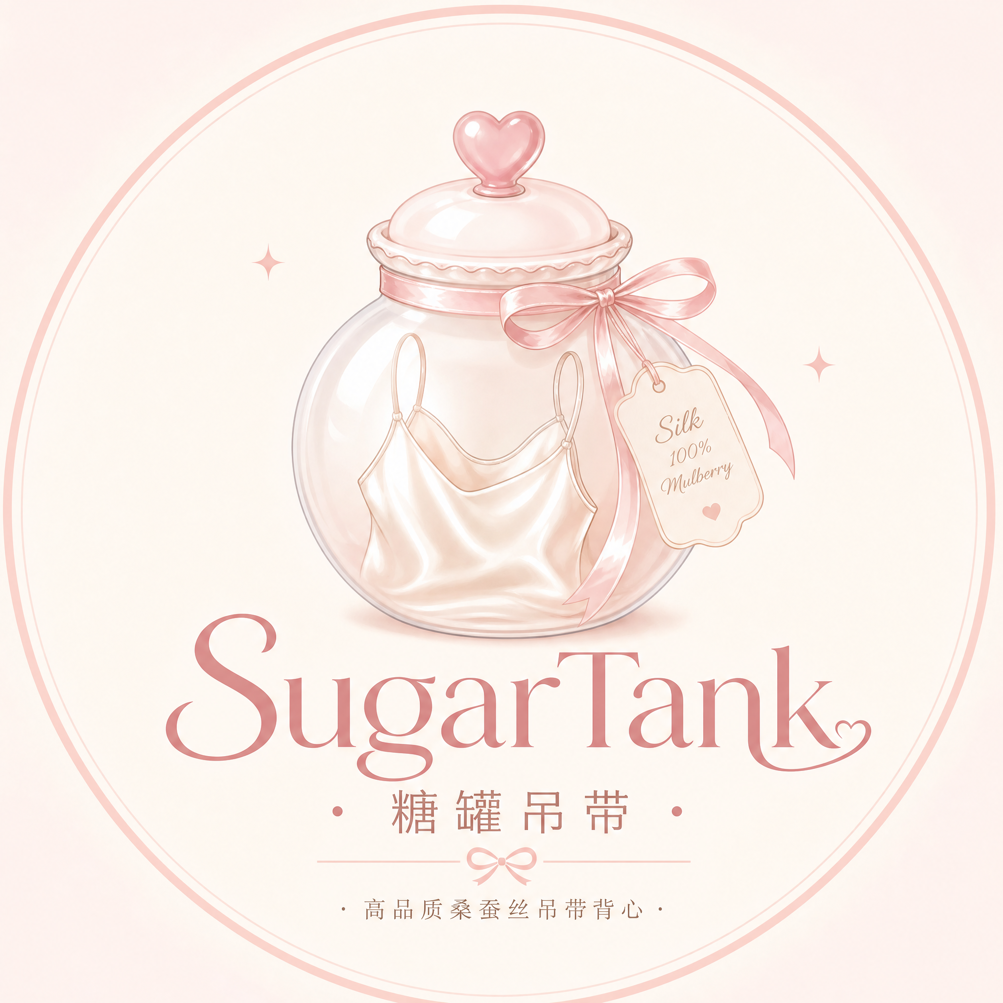 设计小红书店铺头像，店铺名称为SugarTank糖罐吊带，主营… - 图片创意预览