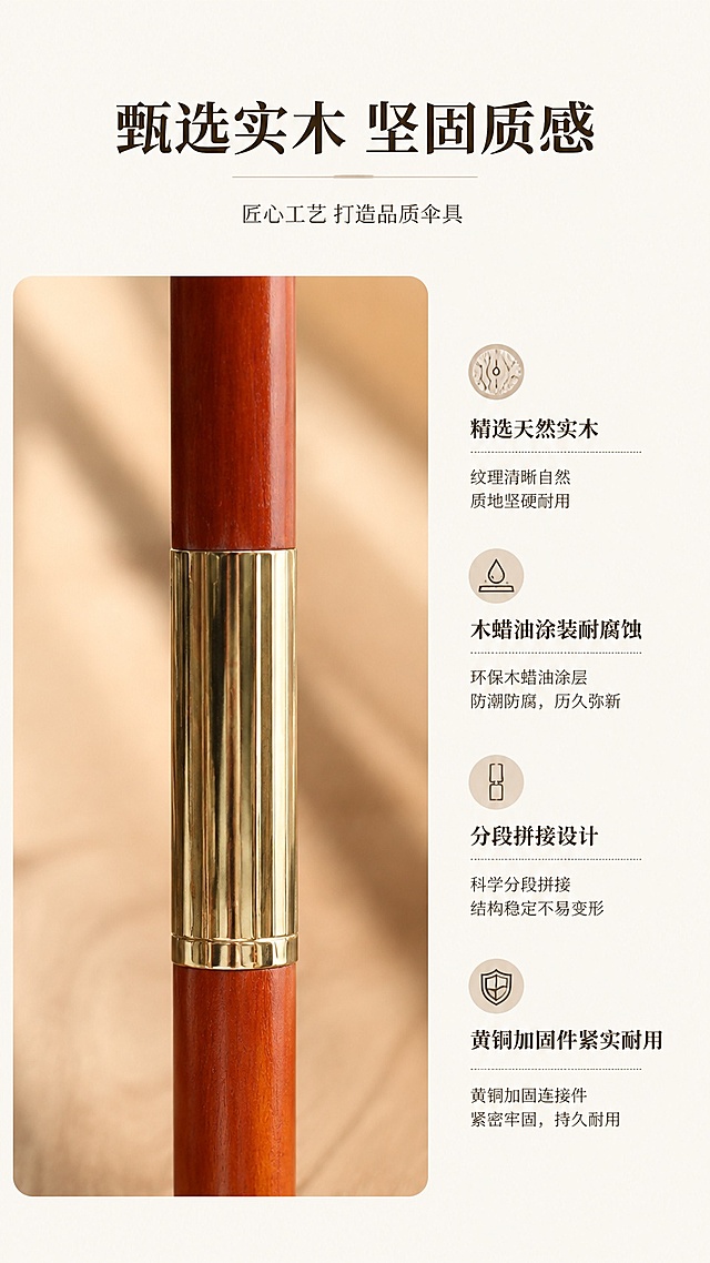 「图片1」，生成详情页，商品名称为庭院实木遮阳伞3.5m直径，适配淘宝/天猫平台，单图比例为9:16，需求屏数为8张。「图片1」「图片1」「图片1」「图片1」「图片1」「图片1」