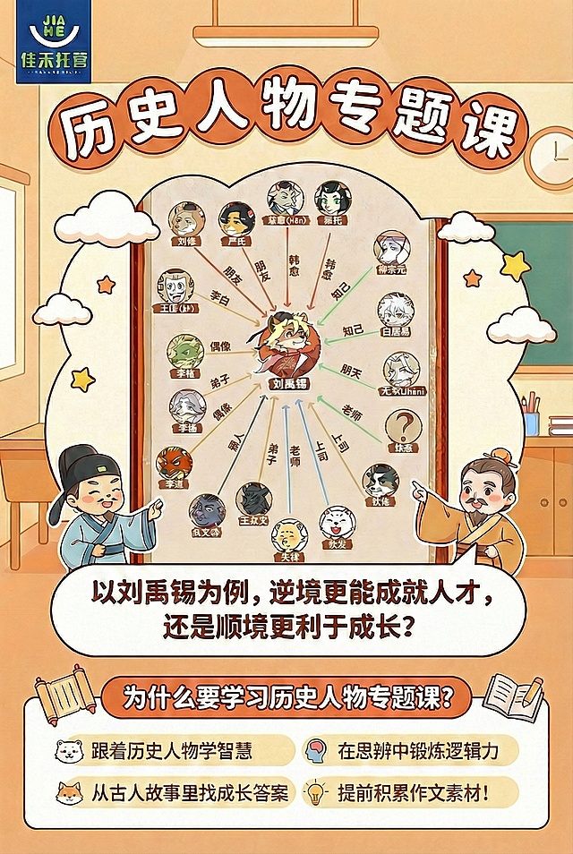 将人物关系图里的文字放大加粗，调整颜色对比度，让文字清晰易读，保持画面其他元素不变