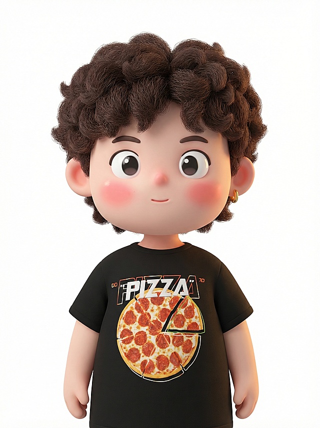 #1改成#2的3D卡通风格