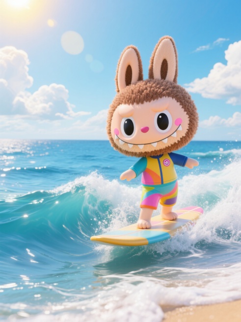 在海上冲浪预览效果