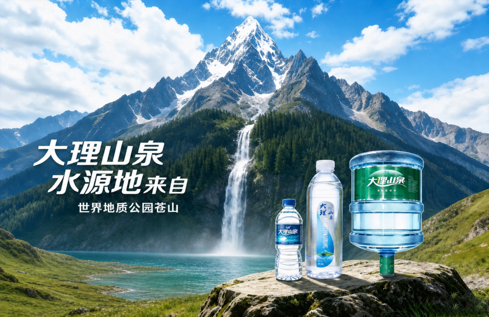 将图片中红框圈出的左侧水域区域修改为绿色的小山丘，缩小整体水域面积，打造出水源地的自然山地效果，保留其他所有内容和文字不变预览效果