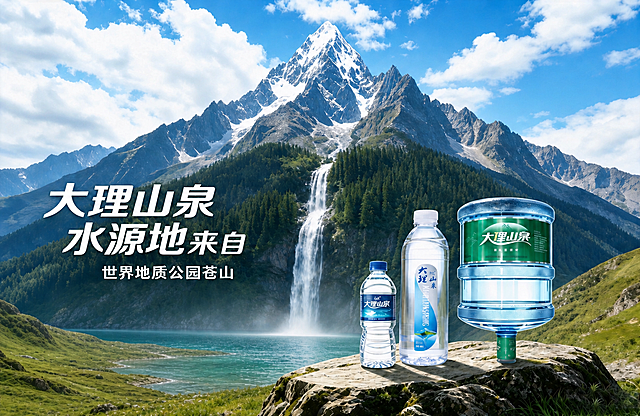 将图片中红框圈出的左侧水域区域修改为绿色的小山丘，缩小整体水域面积，打造出水源地的自然山地效果，保留其他所有内容和文字不变