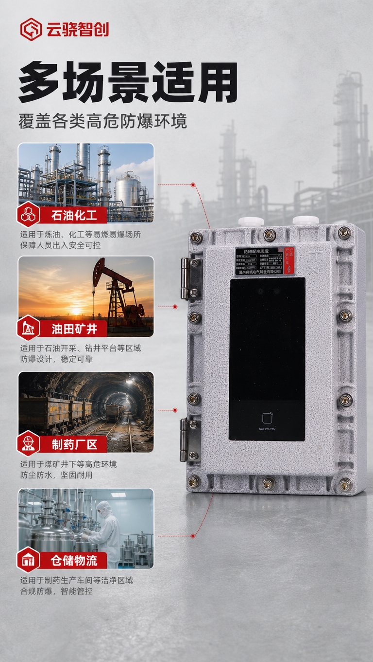 [商品] 使用【图1】防爆门禁人脸机产品图；严格保留产品原始外… - 图片创意预览