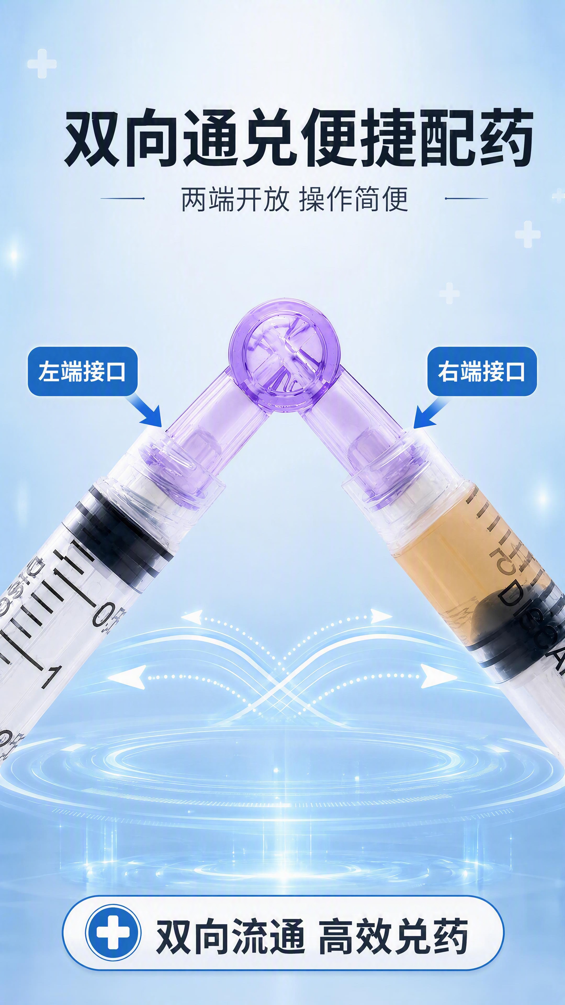[第2张] 详情页核心卖点页-双向通兑便捷配药结构原理。本张使… - 图片创意预览
