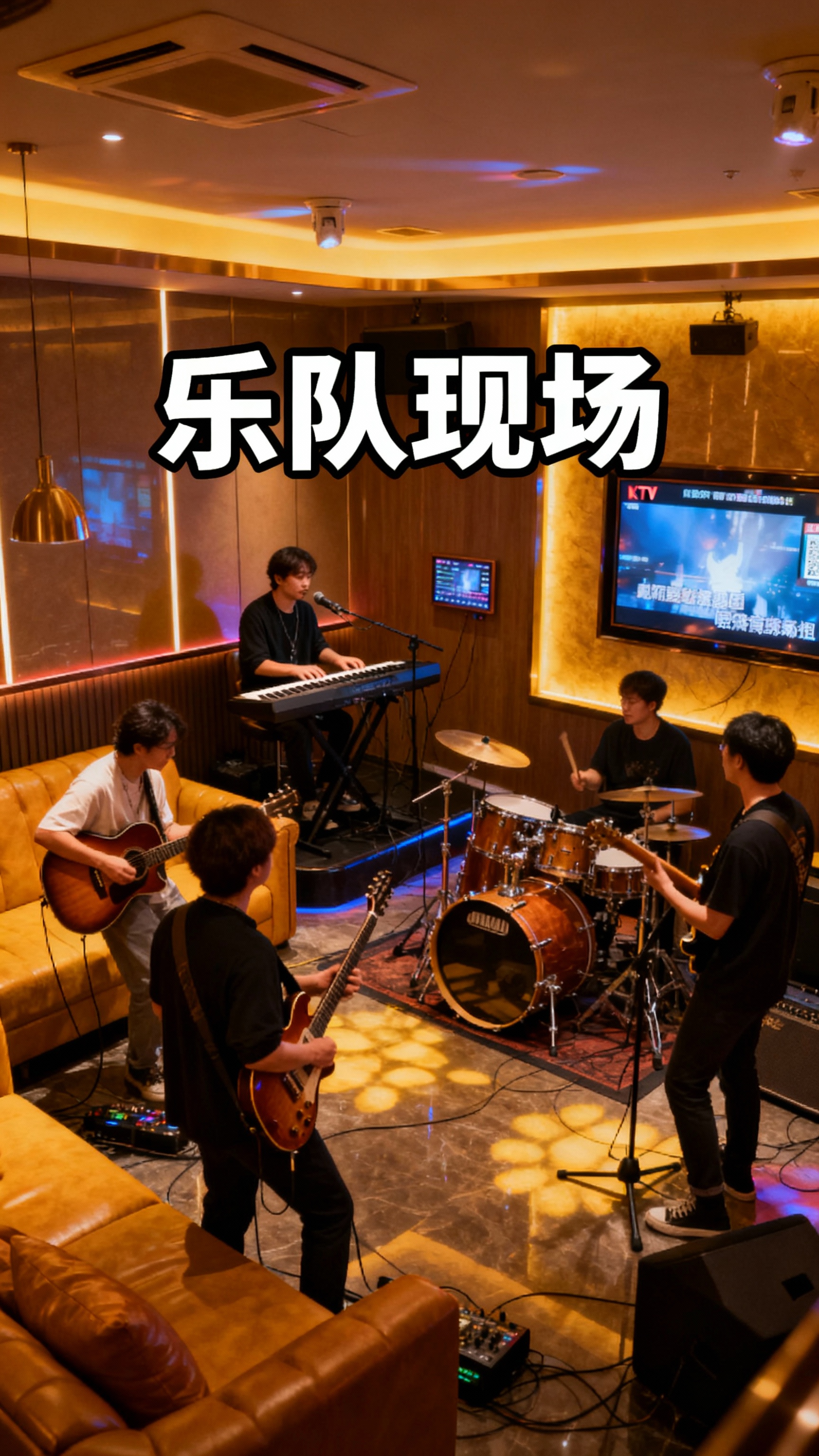 生成50张商务娱乐KTV的照片，图片加入一些文字 - 图片创意预览