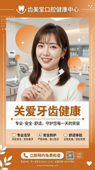 制作牙科广告预览效果