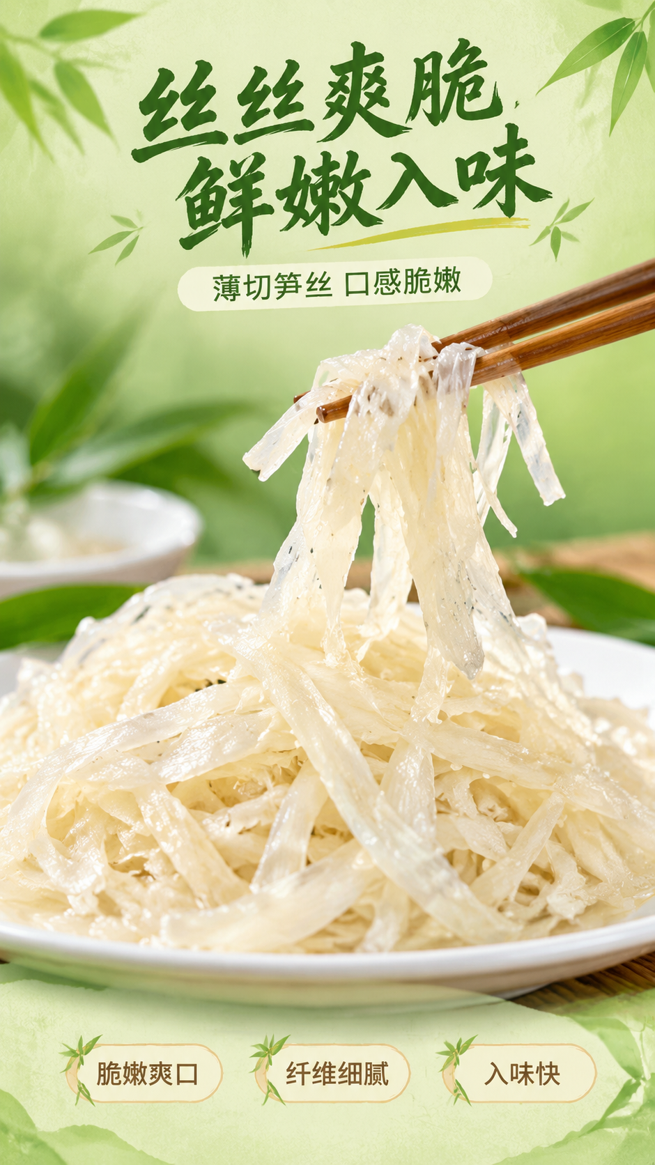 [商品] 使用【图1】湘村竹林脆笋的笋丝内容物作为质地展示主体… - 图片创意预览