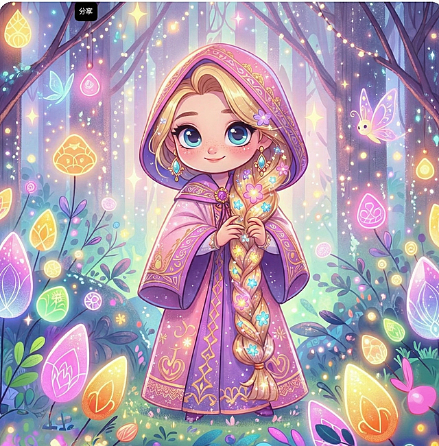 公主用魔法改变生活