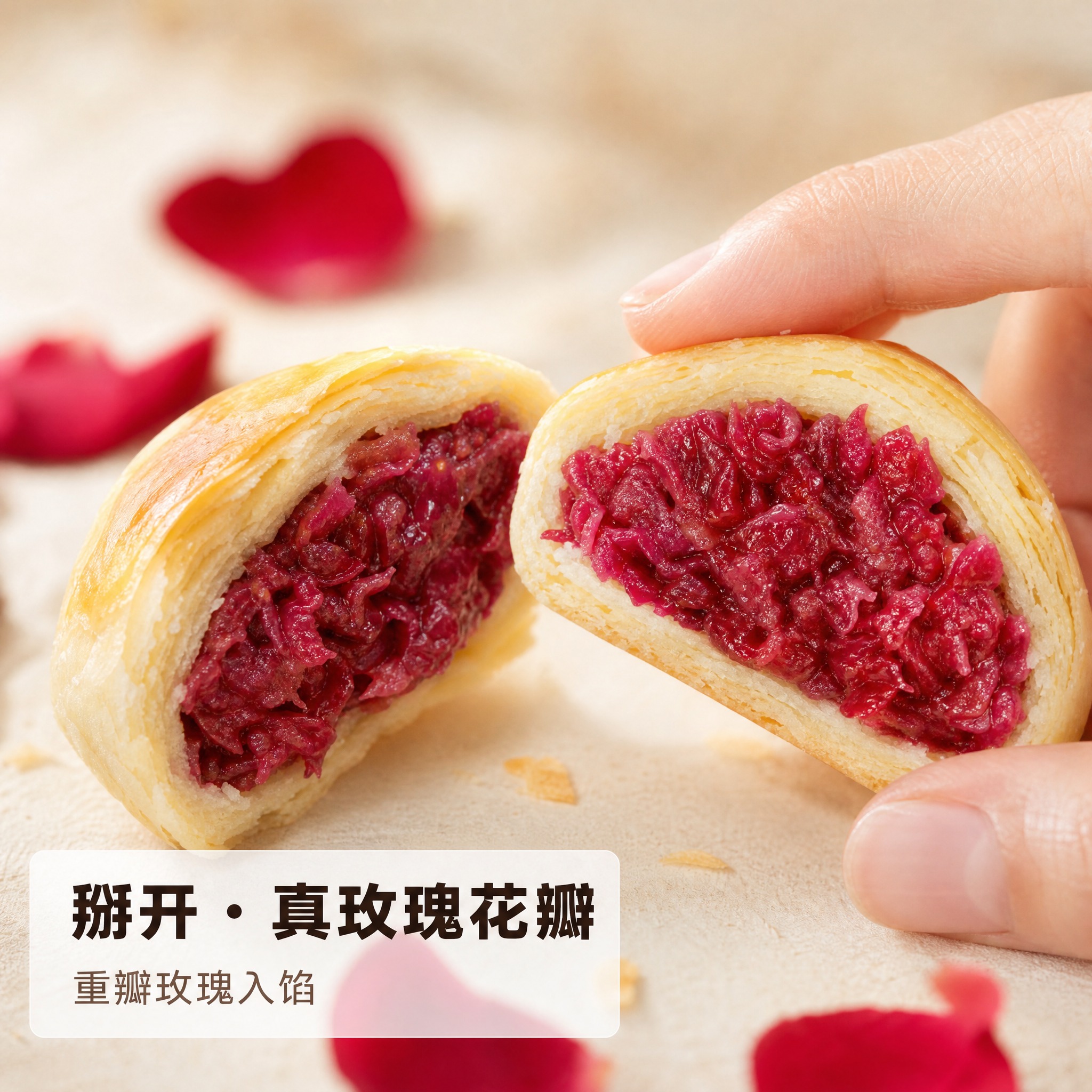 [商品] 使用【图67】掰开特写与【图68】手持两半；保留断面… - 图片创意预览