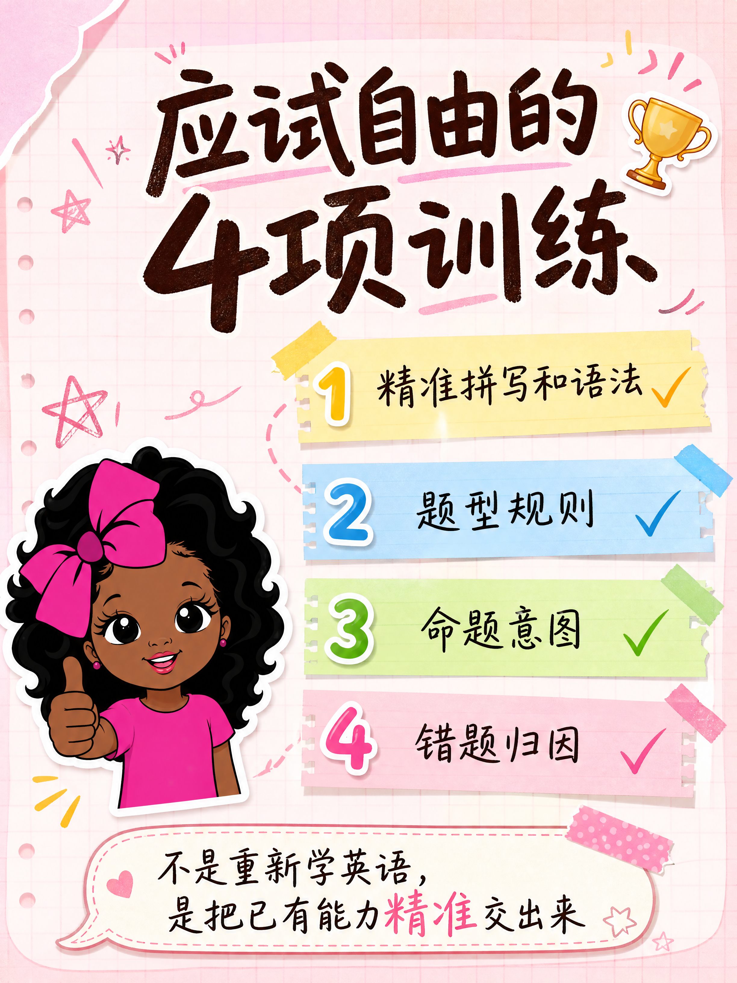 小红书笔记内页图，配图大字，手账拼贴教育风，版式精美，小红书笔… - 图片创意预览