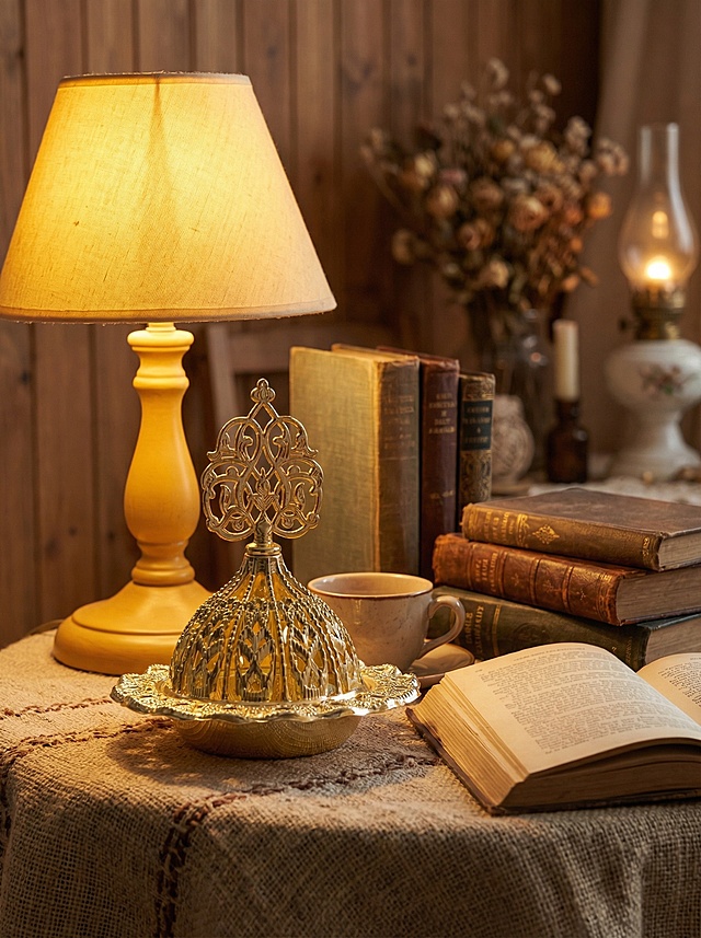 生成复古温馨场景图