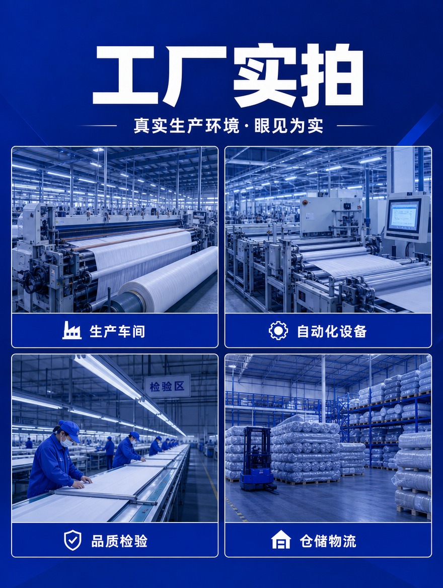 [商品] 无实物产品图，生成工厂实拍模块模板；画面为纺织工厂生… - 图片创意预览