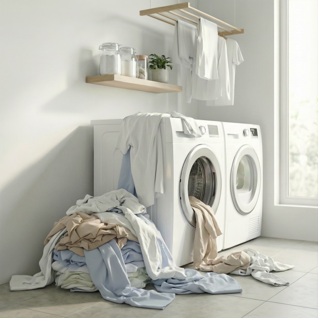 衣服摆放的更凌乱一点预览效果