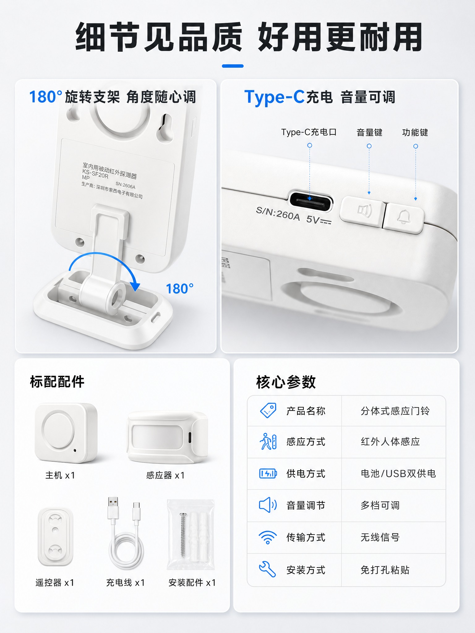 [商品] 使用【图4】【图5】【图7】【图8】分体式红外感应门… - 图片创意预览